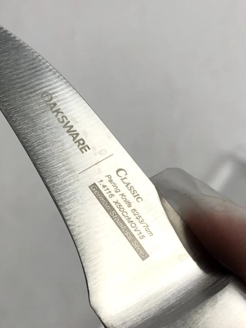 OAKSWARE Classic paring Knife Box 7cm 6253 German Stainless Steel